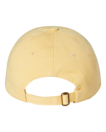 Valucap Bio-Washed Classic Dad Hat VC300A #color_Butter