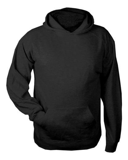 C2 Sport Youth Fleece Hooded Sweatshirt 5520 #color_Black