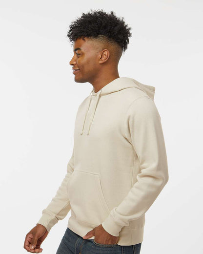 J. America Unisex BTB Fleece Hooded Sweatshirt 8720 #colormdl_Oyster