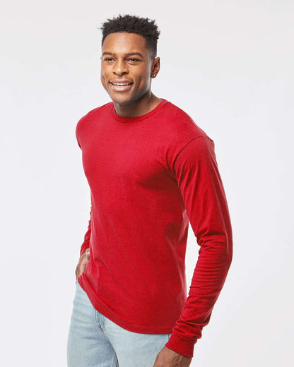 Tultex Heavyweight Jersey Long Sleeve T-Shirt 291 #colormdl_Red