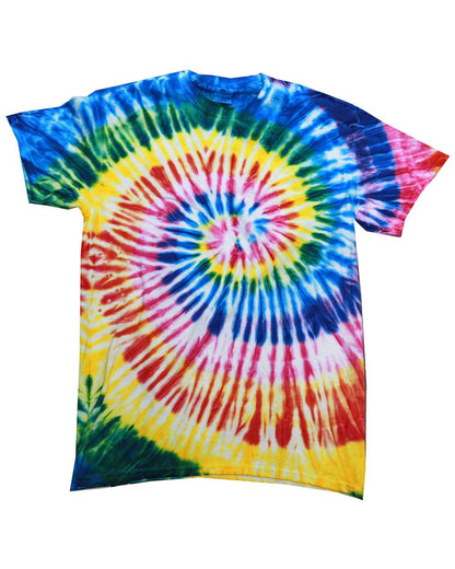 Colortone Youth Multi-Color Tie-Dyed T-Shirt CD1000Y #color_Santa Barbara