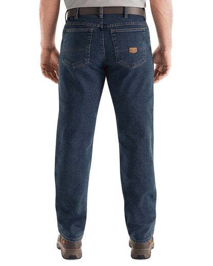Red Kap Men's Dura-Kap Flex Work Jeans PD90 #colormdl_Medium Wash - 36I