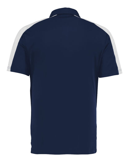 Augusta Sportswear Two-Tone Vital Polo 5028 #color_Navy/ White