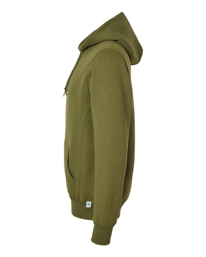 Russell Athletic Unisex Dri Power® Hooded Sweatshirt 695HBM #color_Green Moss