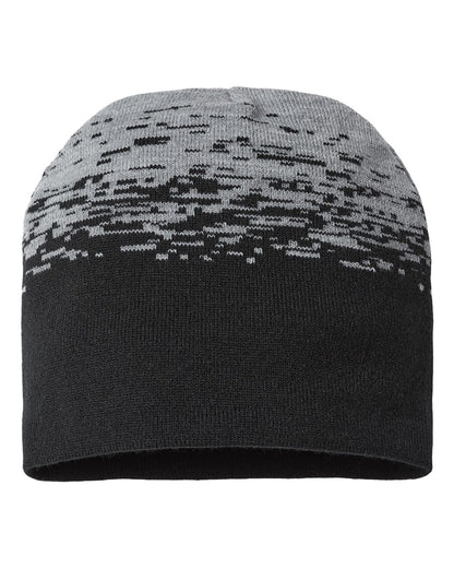 CAP AMERICA USA-Made Static Beanie RKS9 #color_Black/ Heather