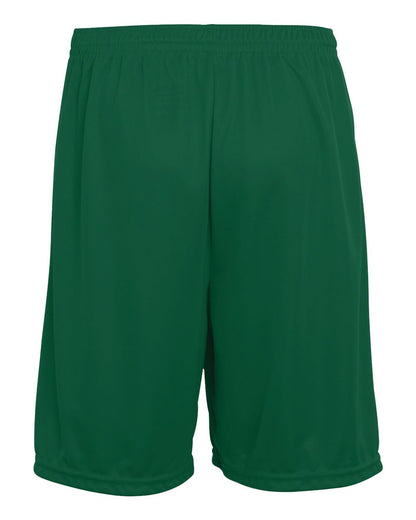 Augusta Sportswear Youth Training Shorts 1421 #color_Dark Green