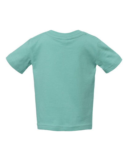 Rabbit Skins Infant Fine Jersey Tee 3322 #color_Saltwater