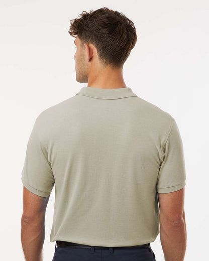 AllPro Men's Pique Polo 62800 #colormdl_Sand
