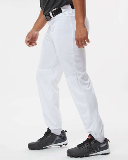 Alleson Athletic Baseball Pants 605P #colormdl_White