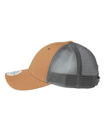 LEGACY Lo-Pro Snapback Trucker Cap LPS #color_Caramel/ Dark Grey