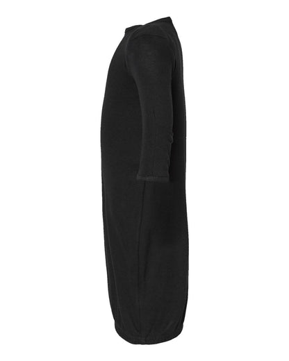 Rabbit Skins Infant Baby Rib Layette 4406 #color_Black