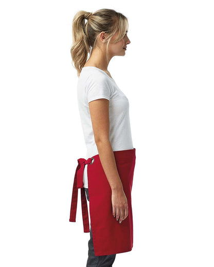 Artisan Collection by Reprime Calibre Heavy Cotton Canvas Waist Apron RP131 #colormdl_Red