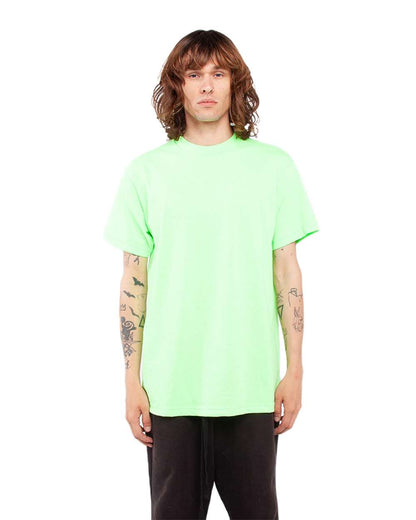Shaka Wear Unisex Active T-Shirt SHASS #colormdl_Safety Green