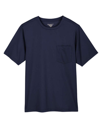 Harriton Unisex Charge Snag and Soil Protect T-Shirt M118 #color_Dark Navy