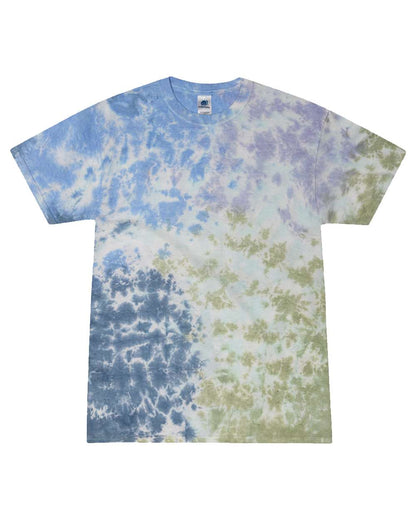 Colortone Youth Multi-Color Tie-Dyed T-Shirt 1000Y #color_Ferris Wheel
