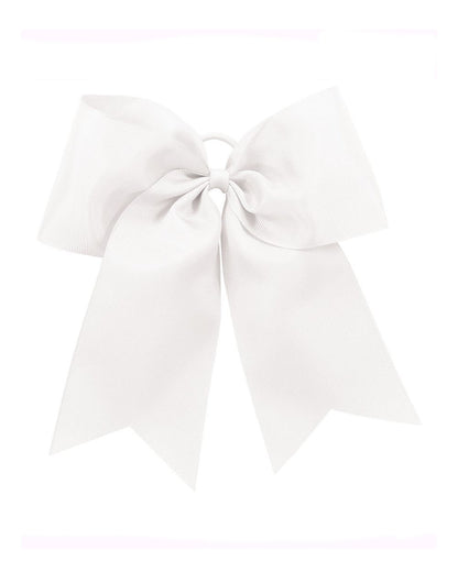 Augusta Sportswear Cheer Hair Bow 6701 #color_White