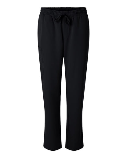 Jaanuu Men's Rhodes Everyday Straight-Leg Scrub Pants M20001 #color_Black