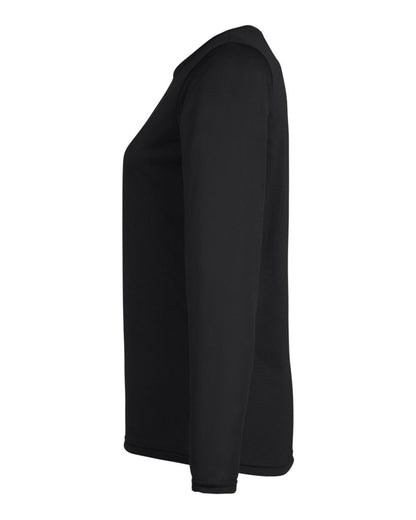 Under Armour Women's Team Tech™ Long Sleeve T-Shirt 1376852 #color_Black/ White