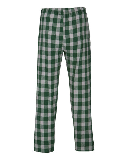 Boxercraft Harley Flannel Pants BM6624 #color_Green/ Oxford Buffalo