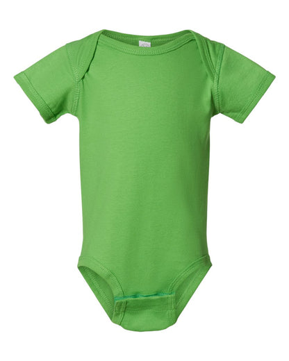 Rabbit Skins Infant Fine Jersey Bodysuit 4424 #color_Apple