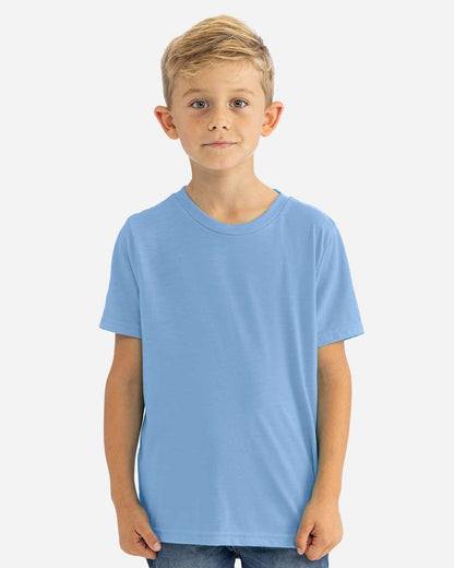 Next Level Youth CVC T-Shirt 3312 #colormdl_Heather Columbia Blue