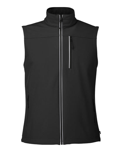 Nautica Men's Wavestorm Soft Shell Vest N17792 #color_Black