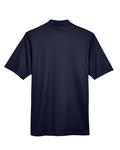 Devon & Jones Men's CrownLux Performance® Plaited Polo DG20 #color_Navy