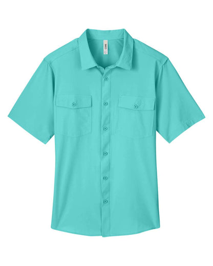 CORE365 Men's Ultra UVP® Marina Shirt CE510 #color_Sea Glass