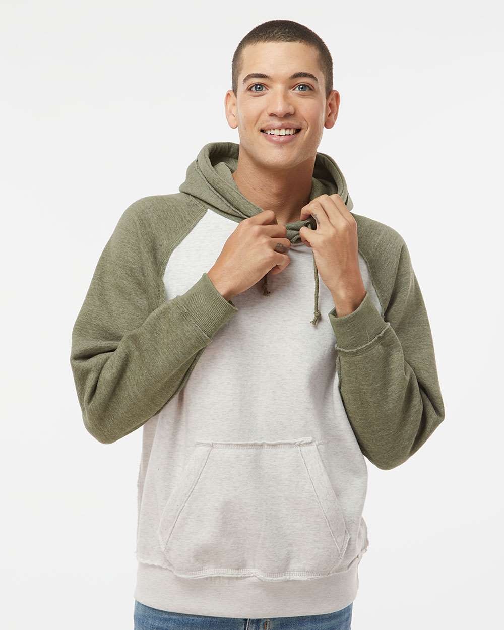 #colormdl_Oatmeal Heather/ Army Heather