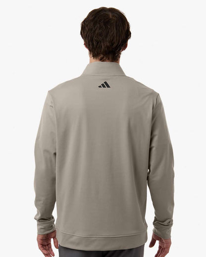Adidas Men's Ultimate365 Classic Quarter-Zip Pullover A2017 #colormdl_Putty Beige