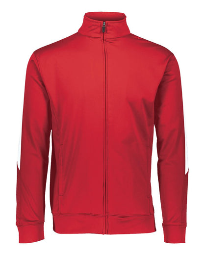 Augusta Sportswear Men's Medalist Jacket 2.0 4395 #color_Red/ White