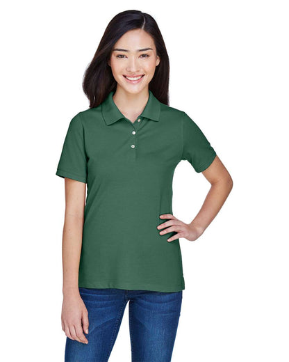 Harriton Women's Easy Blend Polo M265W #colormdl_Hunter