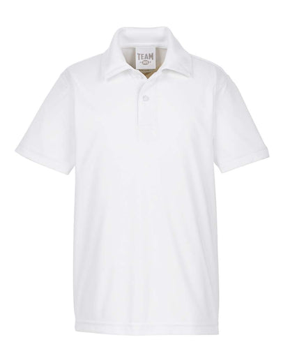 Team 365 Youth Zone Performance Polo TT51Y #color_White