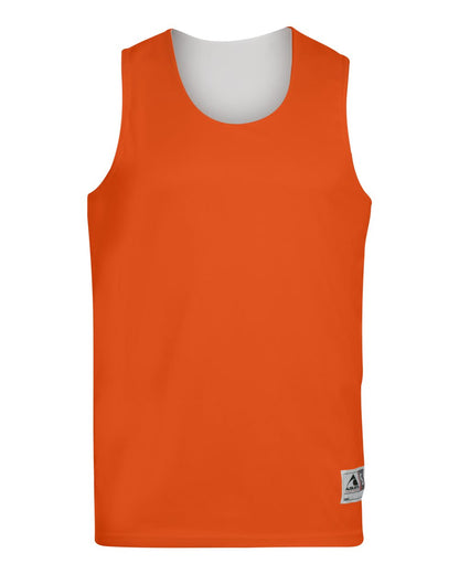 Augusta Sportswear Youth Reversible Wicking Tank Top 149 #color_Orange/ White