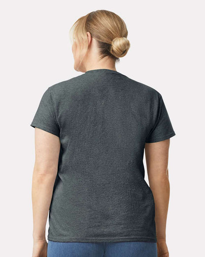 Gildan Women's Ultra Cotton® T-Shirt 2000L #colormdl_Dark Heather