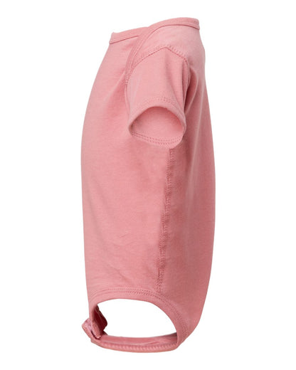 Rabbit Skins Infant Fine Jersey Bodysuit 4424 #color_Mauvelous