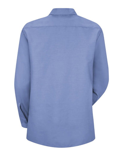 Red Kap Women's Industrial Work Shirt SP13 #color_Light Blue