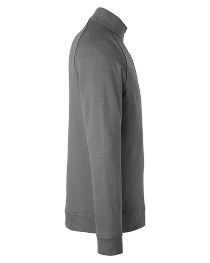 Devon & Jones Men's New Classics® Charleston Quarter-Zip Pullover DG481 #color_Graphite Melange