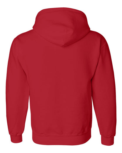 Gildan Unisex DryBlend® Hooded Sweatshirt 12500 #color_Red
