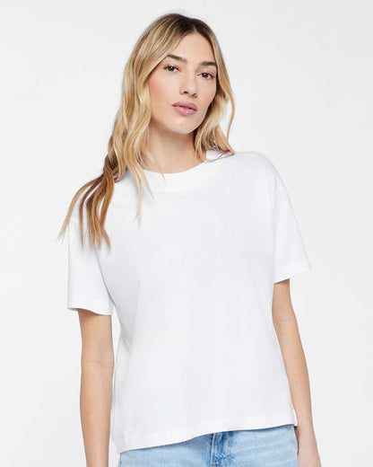 LAT Relaxed Crew Tee 3520 #colormdl_White