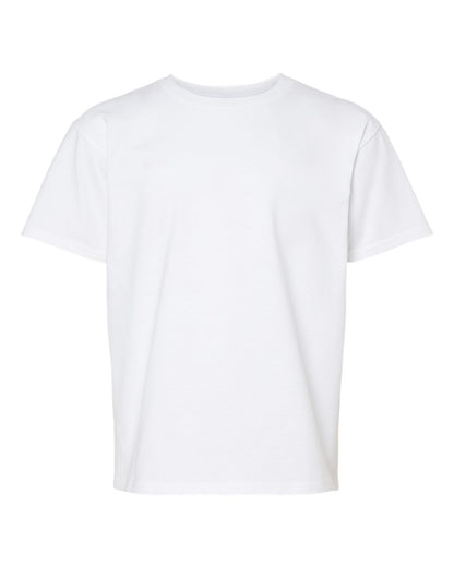 Gildan Youth Softstyle® Midweight T-Shirt 65000B #color_White
