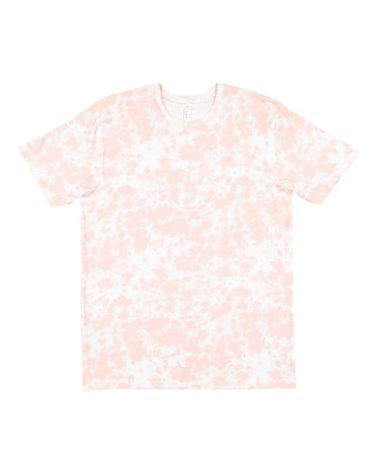 LAT Unisex Fine Jersey Tee 6901 #color_Rose Tie Dye