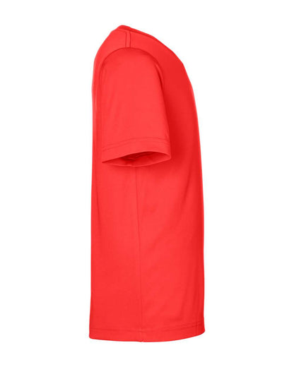 CORE365 Youth Capital Performance T-Shirt CE10Y #color_Marina Red