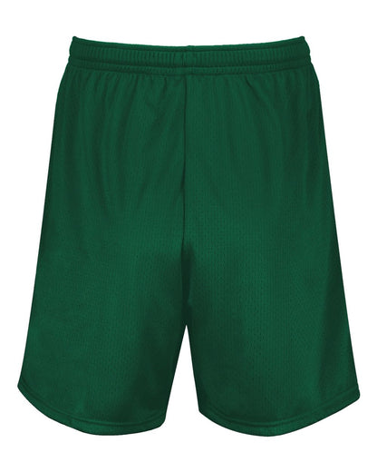 Augusta Sportswear Youth Modified Mesh Shorts 1851 #color_Dark Green