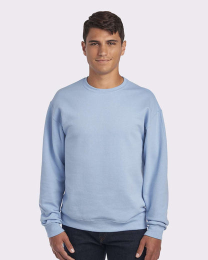 JERZEES Unisex NuBlend® Crewneck Sweatshirt 562MR #colormdl_Light Blue