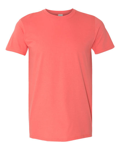 Gildan Unisex Softstyle® T-Shirt 64000 #color_Coral Silk