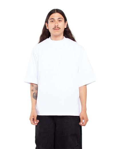 Shaka Wear Men's Max Heavyweight Oversized T-Shirt SHMHO #colormdl_White