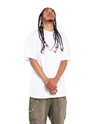 Shaka Wear Unisex Garment-Dyed T-Shirt SHGD #colormdl_White