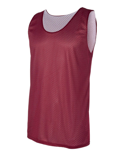 Badger Pro Mesh Reversible Tank Top 8529 #color_Cardinal/ White