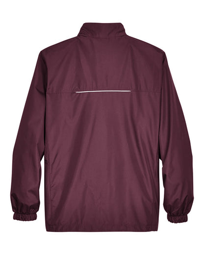 CORE365 Men's Techno Lite Motivate Unlined Lightweight Jacket 88183 #color_Burgundy